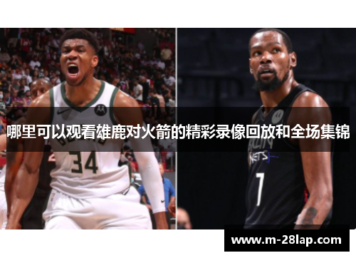 哪里可以观看雄鹿对火箭的精彩录像回放和全场集锦